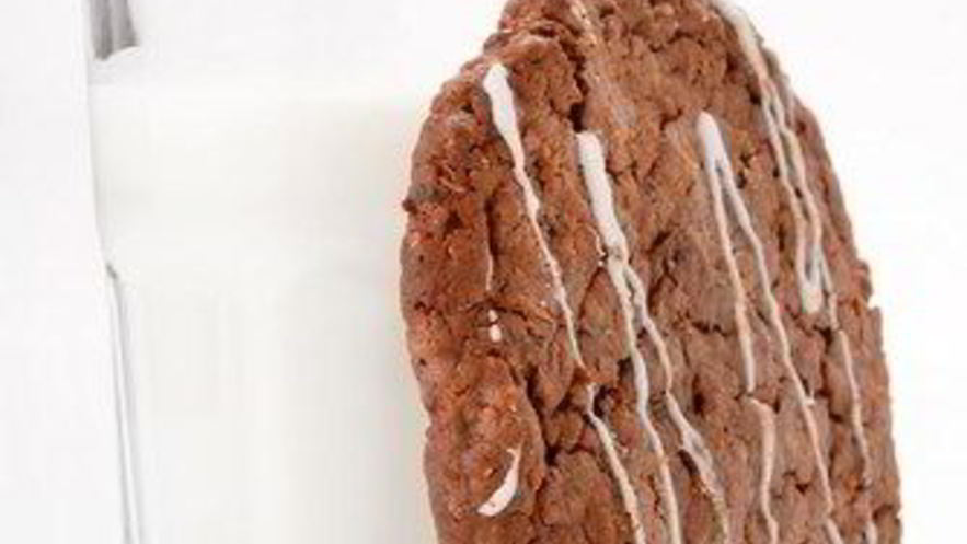 Рецепт шоколадна-клюквенного овсяного печенье