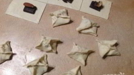 Рецепт слоеных печений с шоколадом и орехами