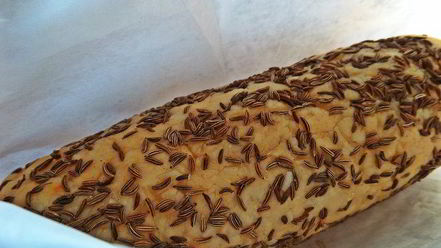 Рецепт сырно-тминного печенье