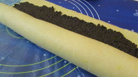 Рецепт сырного печенья с маслинами и ароматом лимона