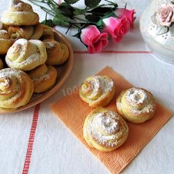Рецепт Творожного печенья Розочки