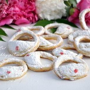 Рецепт Творожного печенья Сумочки