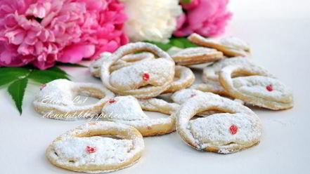 Рецепт творожного печенья сумочки