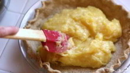 Рецепт ананасового пирога с безе