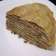 Рецепт Блинного пирога с печенью