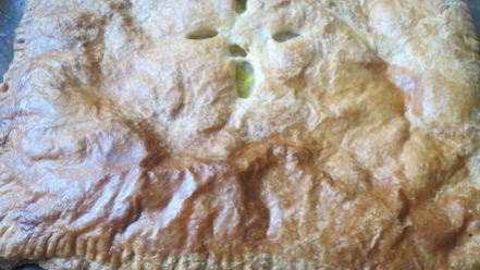 Рецепт быстрого пирога с курицей и картофелем