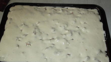 Рецепт быстрого заливного пирога с мясным фаршем