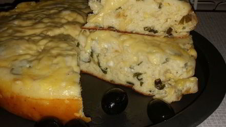 Рецепт греческого пирога с луком и сыром