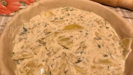 Рецепт картофельного пирога