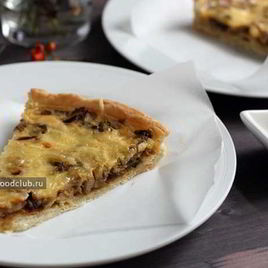 Рецепт Киша с белыми грибами