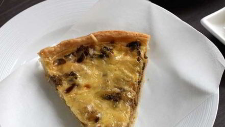 Рецепт киша с белыми грибами