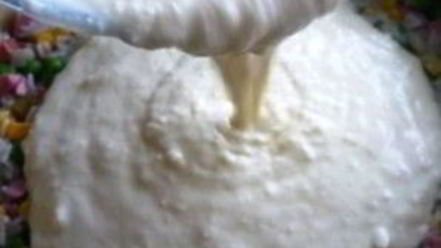 Рецепт киша с гавайской смесью