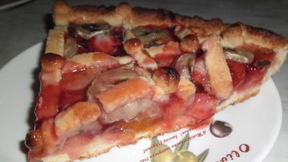 Рецепт Клубнично-бананового пирог