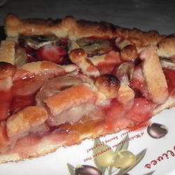 Рецепт Клубнично-бананового пирог