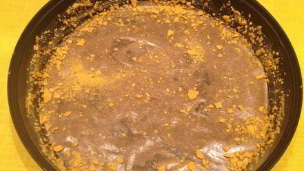 Рецепт кукурузного пирога с фруктами и орехами