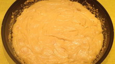 Рецепт кукурузного пирога с фруктами и орехами