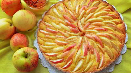 Рецепт морковна-яблочного пирог осень