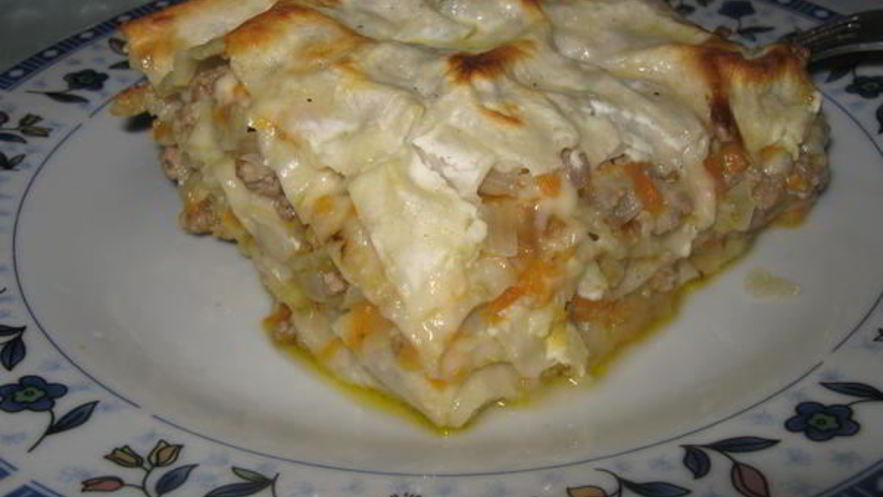 Рецепт мясного пирога