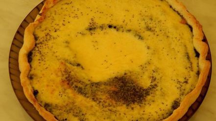 Рецепт нежного макового пирога