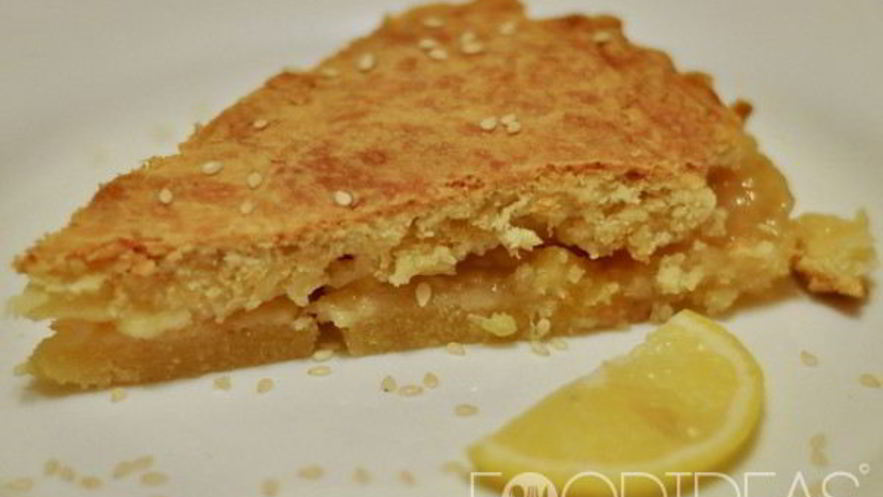 Рецепт песочного пирога с лимоном