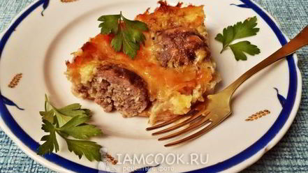 Рецепт пирога из кабачков с фаршем