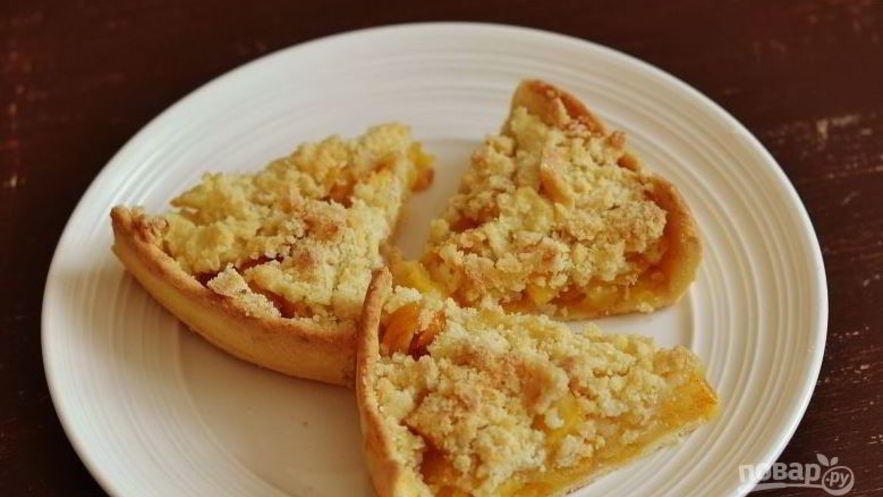 Рецепт пирога из песочного теста