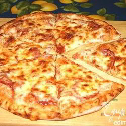 Рецепт Пирога открытого с творогом и помидорами