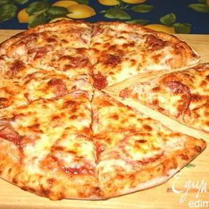 Рецепт Пирога открытого с творогом и помидорами