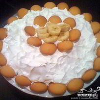 Рецепт Пирога-пудинга с бананом