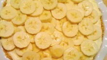 Рецепт пирога-пудинга с бананом
