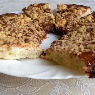 Рецепт Пирога с финиками Лакомка тертый