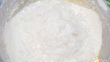 Рецепт пирога с грушами и кокосом