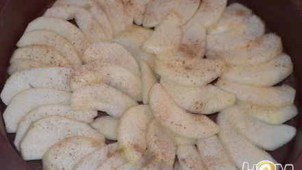 Рецепт пирога с грушами и кокосом