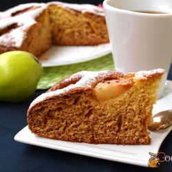 Рецепт Пирога с грушей на молоке