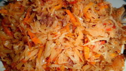 Рецепт пирога с капустой и мясом