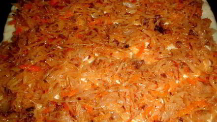 Рецепт пирога с капустой и мясом