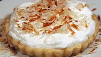 Рецепт Пирога с кокосовым кремом