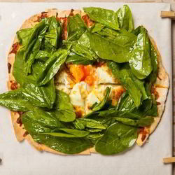 Рецепт Пирога с моцареллой и шпинатом