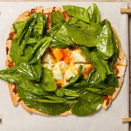 Рецепт Пирога с моцареллой и шпинатом