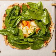 Рецепт Пирога с моцареллой и шпинатом