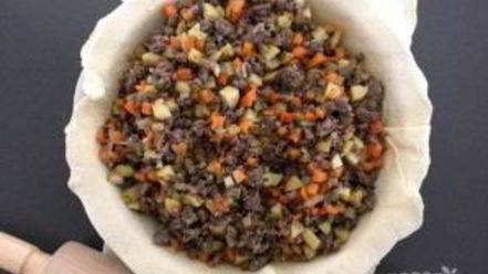 Рецепт пирога с мясом