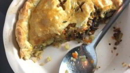 Рецепт пирога с мясом