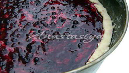 Рецепт пирога с творожной начинкой черничные ночи