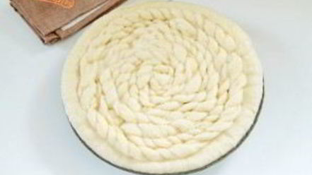 Рецепт пирога с яблоками в сливках