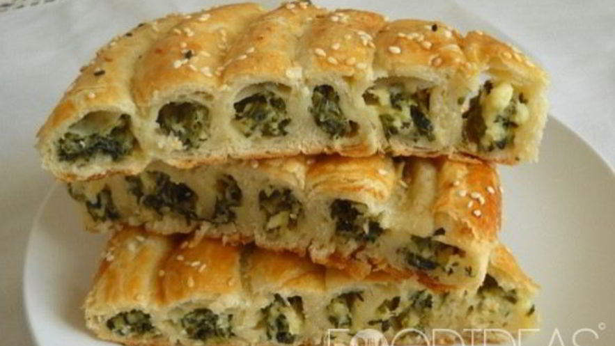 Рецепт пирога со шпинатом и сыром