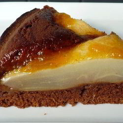 Рецепт Шоколадна-грушевого пирог