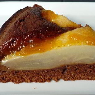 Рецепт Шоколадна-грушевого пирог