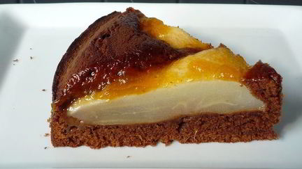 Рецепт Шоколадна-грушевого пирог