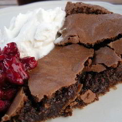 Рецепт Шведского пирога-размазни Kladdkaka с сыром