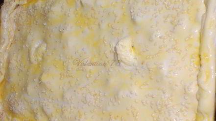 Рецепт слоеного пирога с начинкой из индейки и сыра